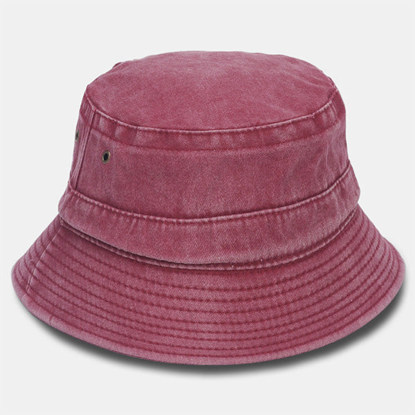 forbusite Packable cotton Bucket Hat for Summer Fashion