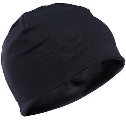 FORBUSITE black Beanie hats Cap for Running Helmet Liner 