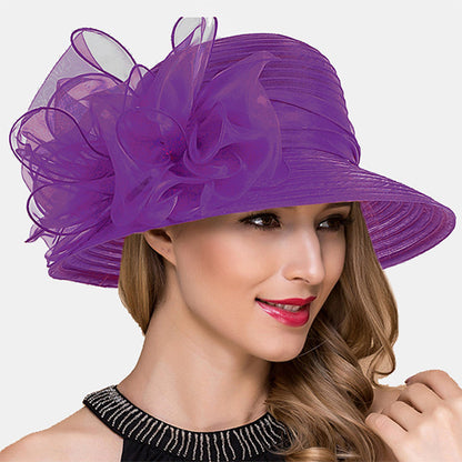 forbusite funny derby hats Purple