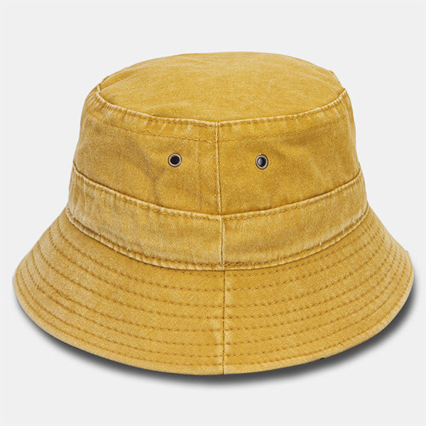 Unisex Bucket Hat with Mesh Ventilation forbusite