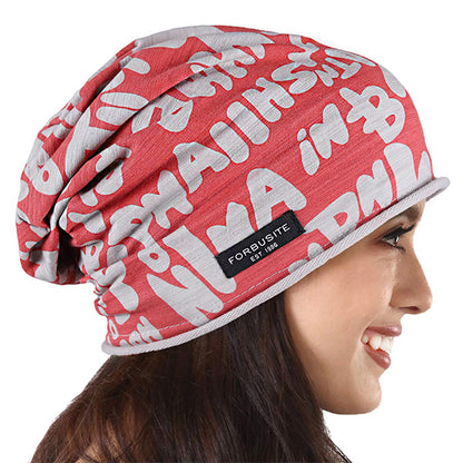 forbusite chic women winter hats red