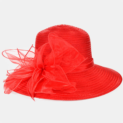 forbusite red tea party hats for women 