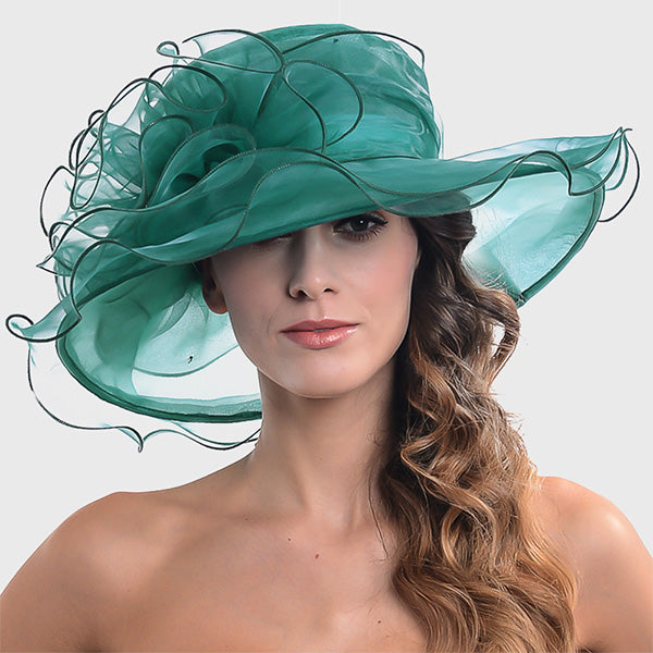 forbusite green church hats for women 