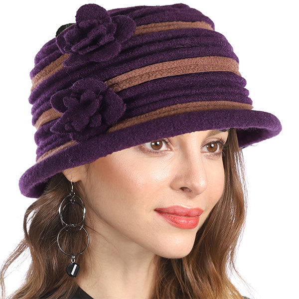 forbusite Women Cloche Winter Hat