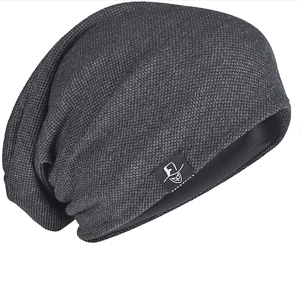forbusite slouchy beanie hat gray