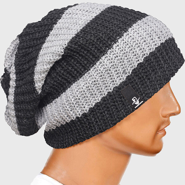 forbusite knit slouchy beanie for men