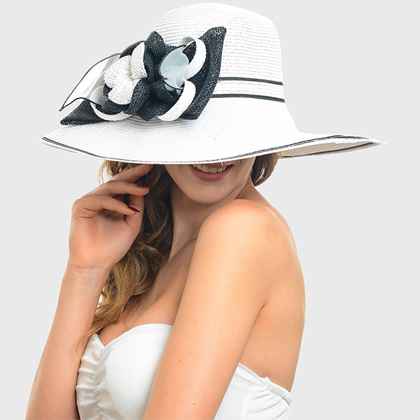 FORBUSITE Church Hat for Women