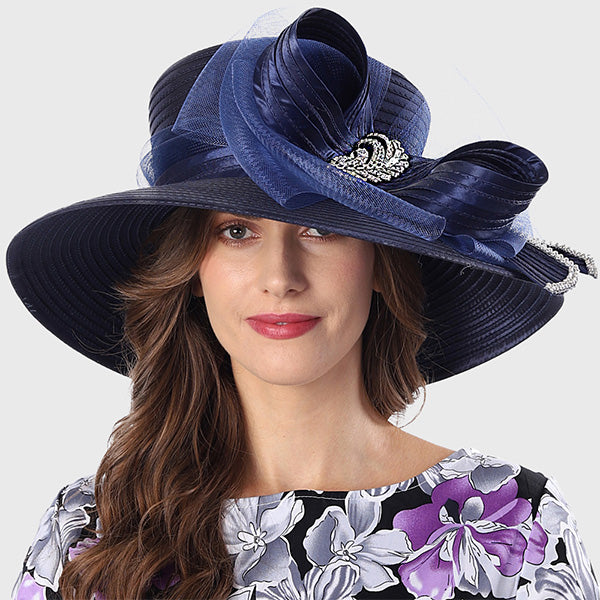 forbusite women church hats satin