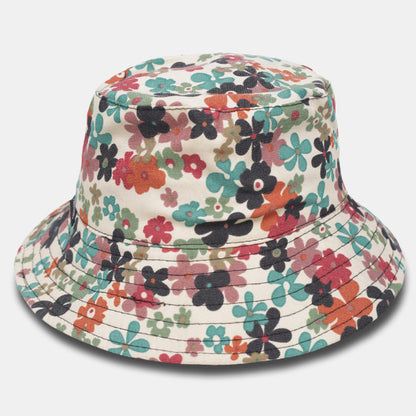 forbusite Women flower reversible bucket hat