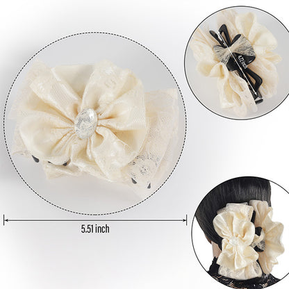 forbusite lace hair clips for women wedding