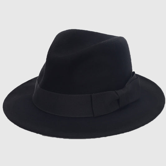 forbusite black fedora hats men