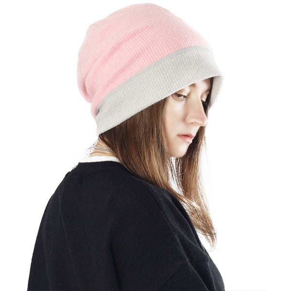 forbusite women beanie winter hat pink
