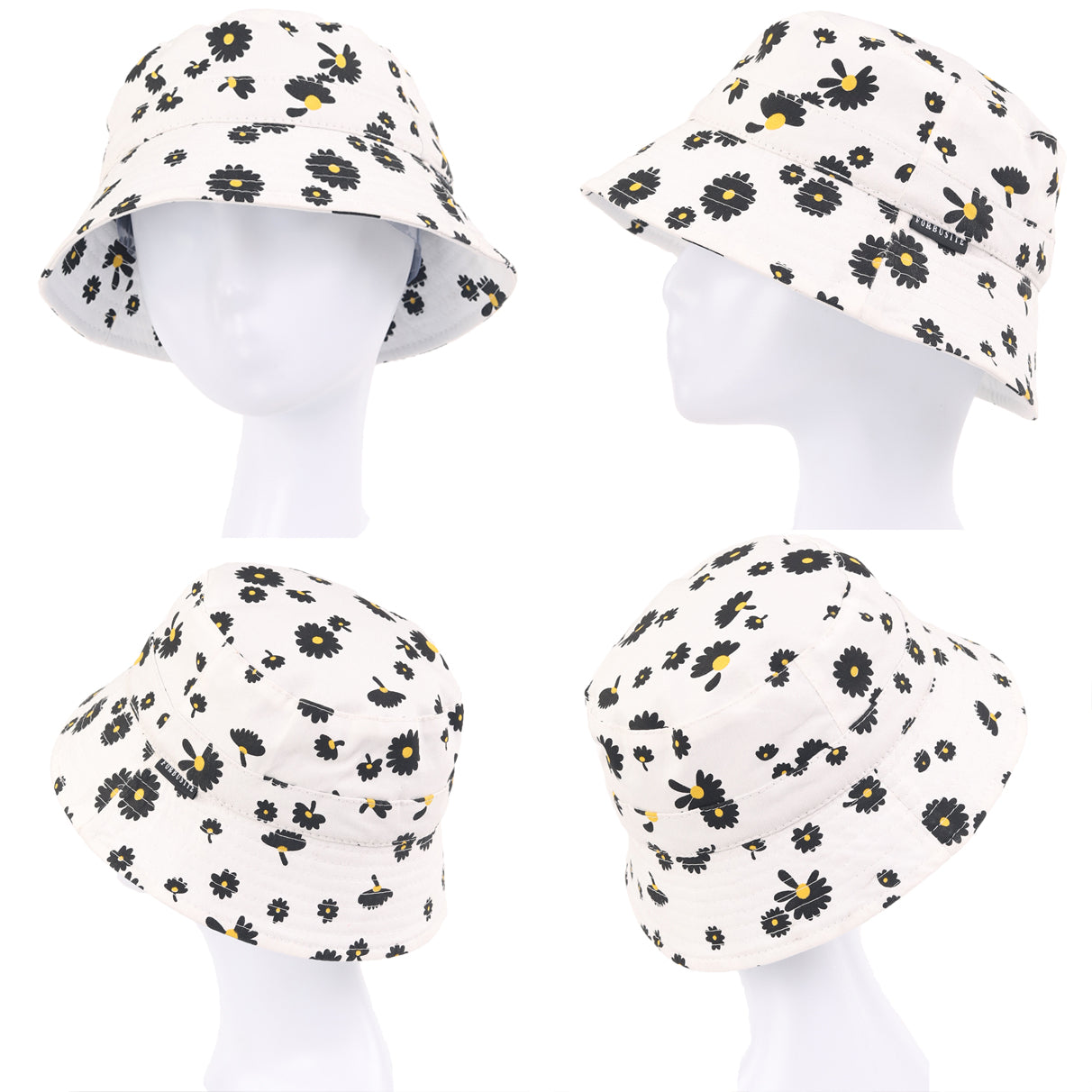 forbusite cotton sun hat for women white