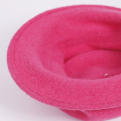 hot pink winter hat