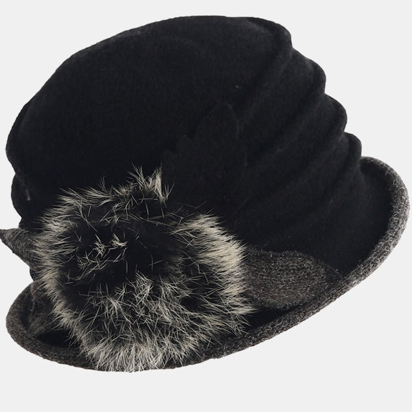 forbusite winter hat women black