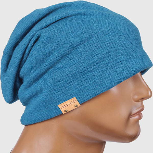 FORBUSITE Men Long Beanie Hat
