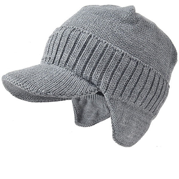 FORBUSITE Winter Beanie Visor Earflaps