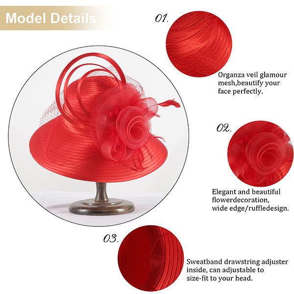FORBUSITE Kentucky Church Derby Hat