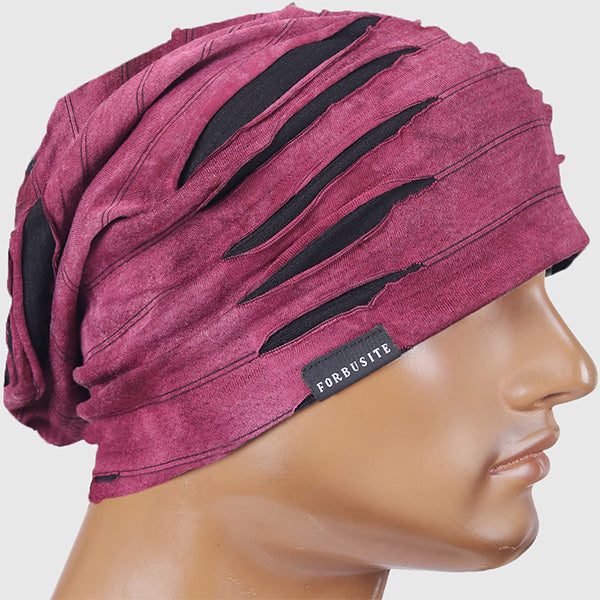FORBUSITE Men Distressed Beanie 