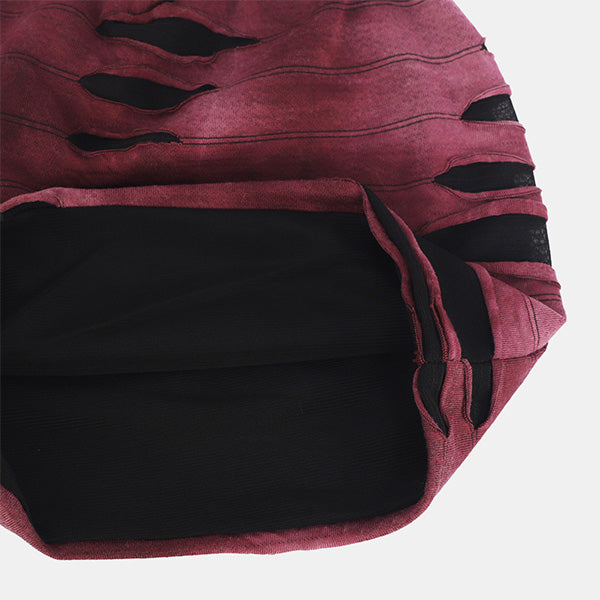 Herren-Slouchy-Mütze im Used-Look B090a