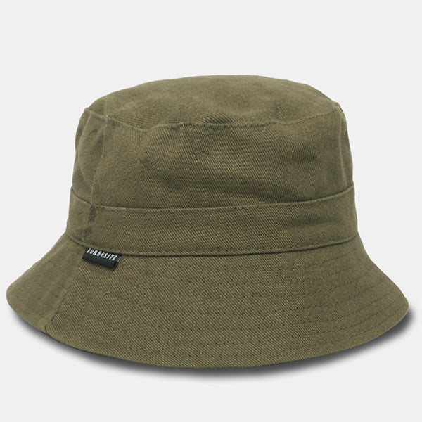 forbusite Plain Fisherman Cap amry green 