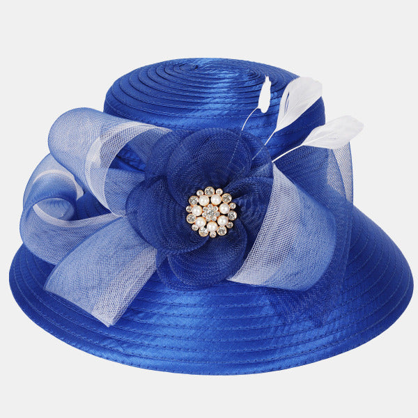 forbusite blue kentucky derby hat