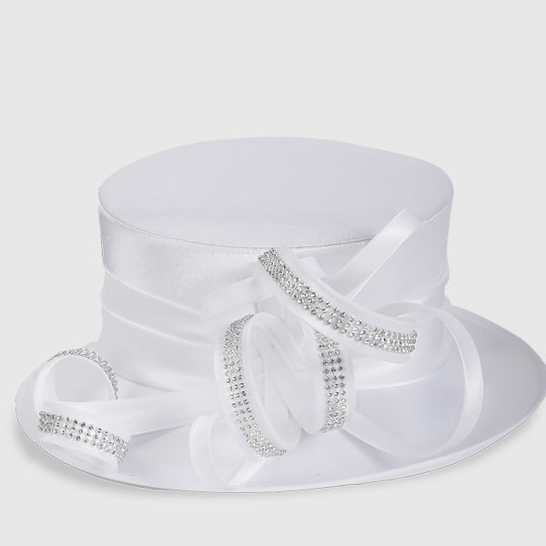 womens white hats for church 