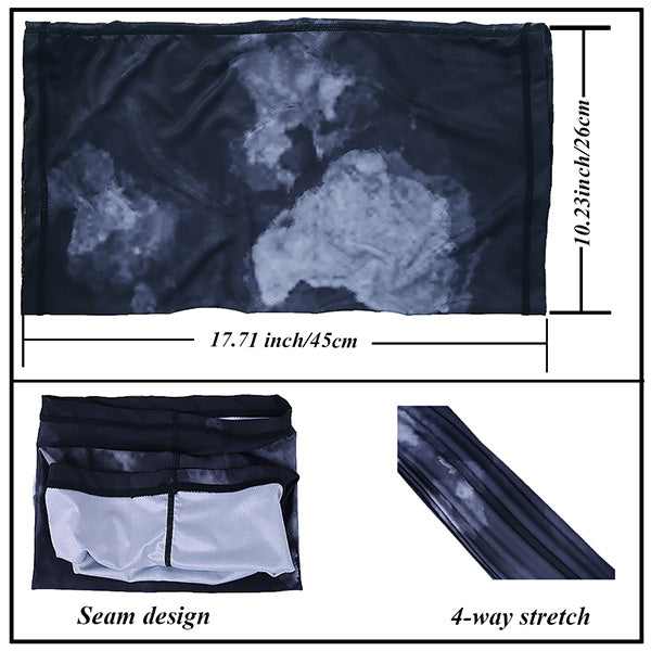 Neck Gaiter Face Mask Balaclava Tube Scarf Multifunctional TB801