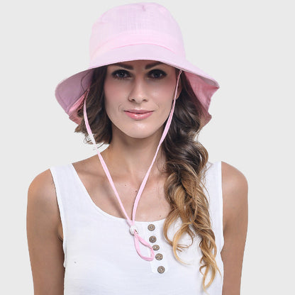 forbusite Women Beach Hat pink