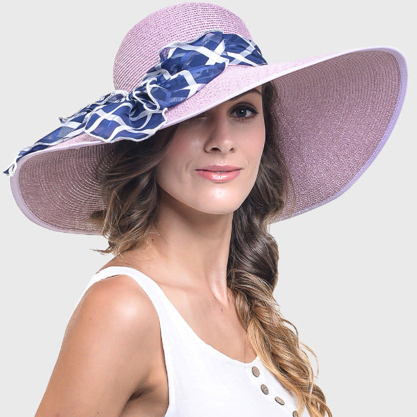 forbusite Women Wide Brim Straw Hat
