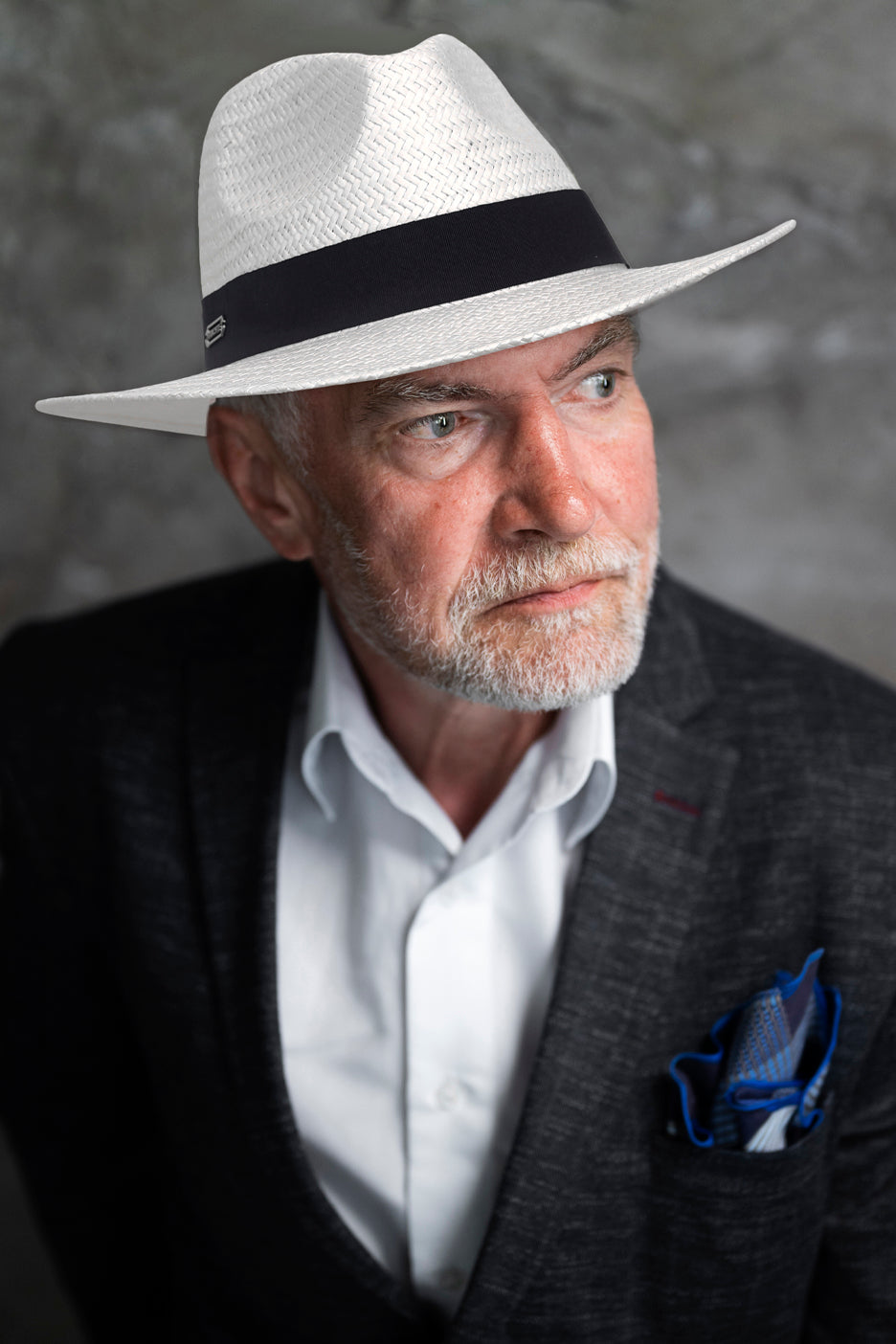 Wide Brim Fedora Panama hat