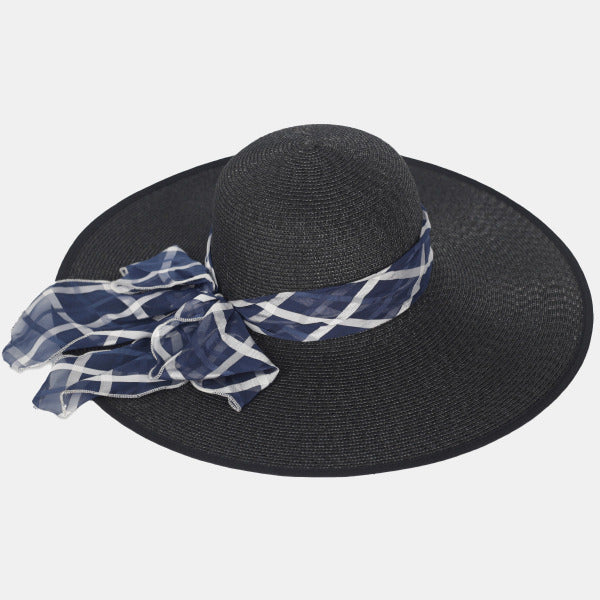 forbusite Women Beach Hat black