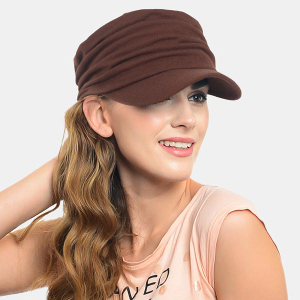 forbusite Women chemo cap Brown Cap