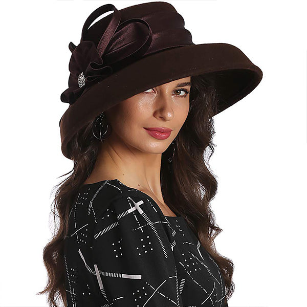 audrey hepburn hat brown