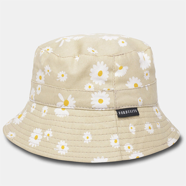 beige Bucket Hat women cotton forbusite
