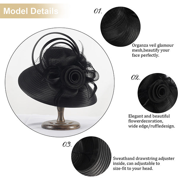  FORBUSITE Derby Hat