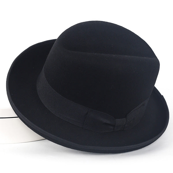 fur felt homburg hat​