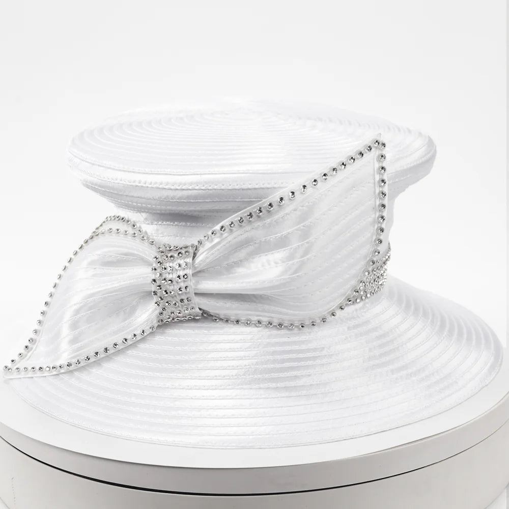 white church hats