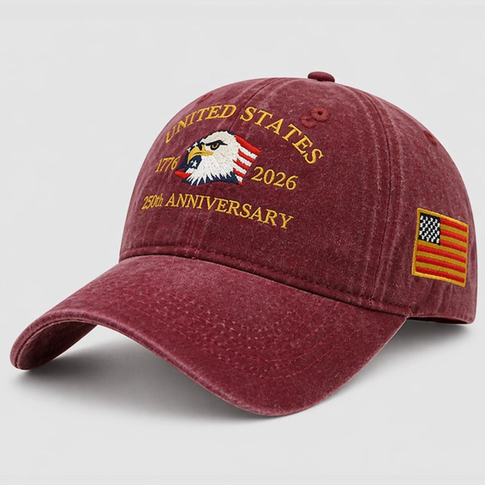 USA 250th Anniversary Adjustable Baseball Cap A0806C33
