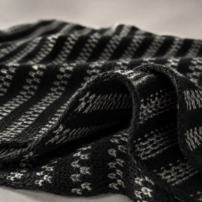 Close up knit scarf texture wool detail soft luxury stitching winter fabric premium quality FORBUSITE