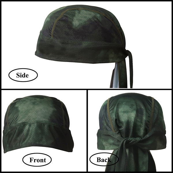 cooling dew rag green
