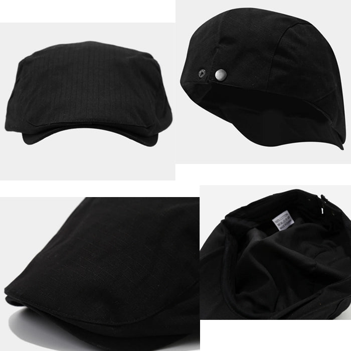 detail flat cap with adjustable fit. Vintage style for casual daily wear. Perfect for adding a pop of color to your outfit.
