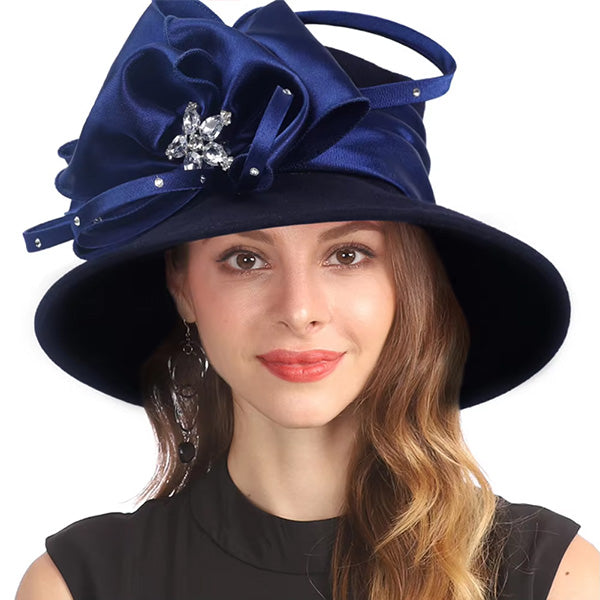 female felt hat