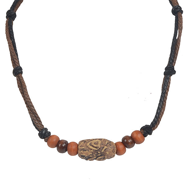 forbusite Men Pendant Hemp Necklace