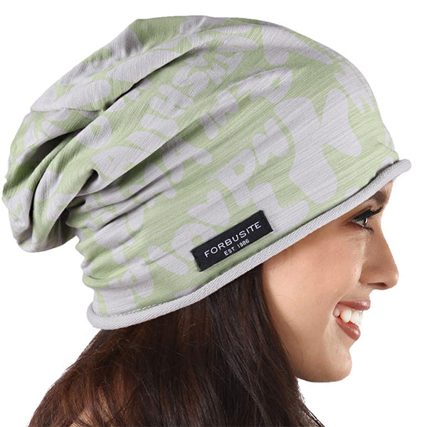 forbusite Women Cute winter Beanie caps green