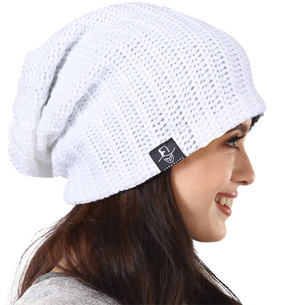 forbusite Women Knit Slouchy Beanie 