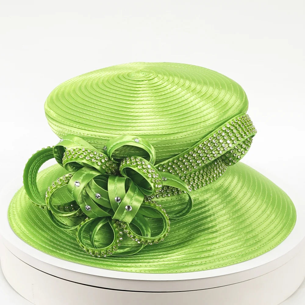 green church hat