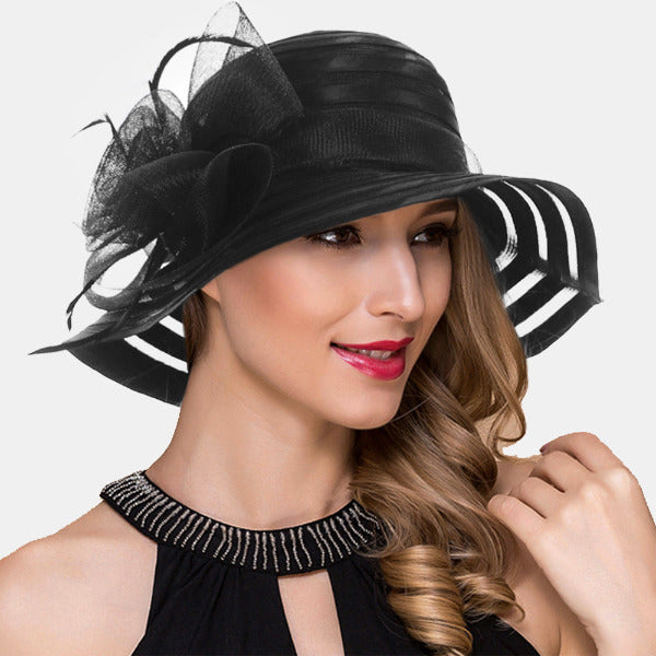   FORBUSITE church hat for women
