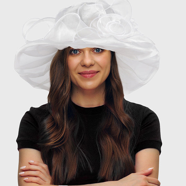 forbusite kentucky derby wide brim hat