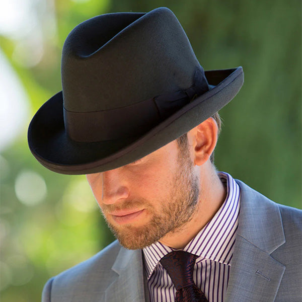 mens homburg hat​